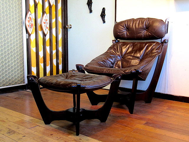 画像1: DK Chair ＆ ottoman ＳＥ0368